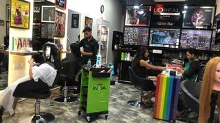 Business operates 8 unisex salons in Mumbai, receiving 30 daily customers per outlet.