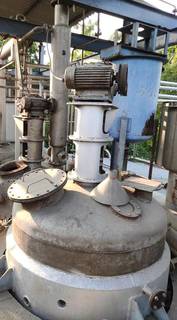 Fully equipped chemical manufacturing plant available for sale.