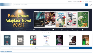 Online and application service for buying and borrowing ebooks and audiobooks in South East Asia.