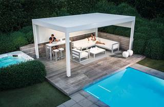 Company dealing in the trading of motorized bioclimatic retractable pergolas, located in Dubai seeking investment.