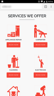 We solve the problem of finding reliable and trustworthy handyman services, at transparent pricing.