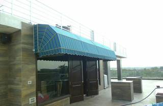 Manufacturing awnings & canopies and then setting up the interior designs as per customer's requirement.