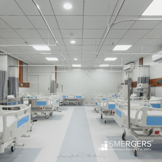 Hospital that provides only surgical and ICU services operating at 40% capacity.