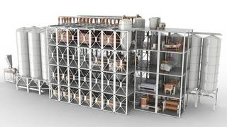 Flour mill start-up with a planned production capacity of 100 tons/daily on 5,000 sqm.