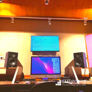 Music production company with 5+ B2B clients and recoding studio seek investment for expansion.