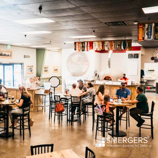 Craft brewery & pizzeria: uniting community with premium beers and pizzas, generating $300k+ revenue.