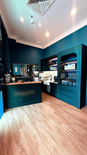 Men’s grooming salon with own product line and steady walk-ins, operating with SSM/council licenses.