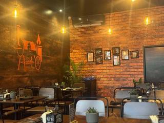 Fully equipped restaurant setup in Hyderabad with interiors and infrastructure available for immediate acquisition.