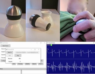 AI driven handheld device for screening and monitoring heart disease, and more.