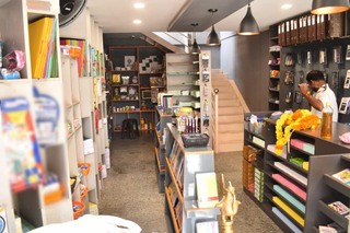 Retail bookstore and stationery shop serving 15 daily walk-ins, seeking a strategic partner for expansion.