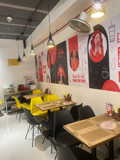 Cafe assets including licensed billing software and basic amenities for sale.