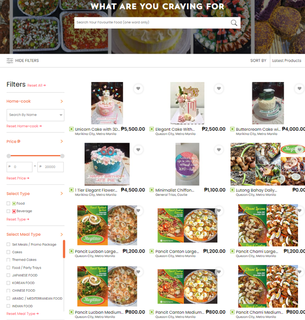 Online marketplace that aggregates local home-chefs to large customer base, seeks investment to develop.