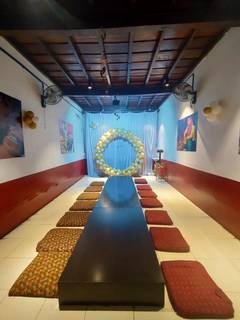 Pure vegetarian restaurant with seating of 70+ for lease in Shimoga.