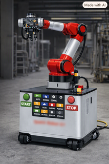International licensing rights for the paint robot, with patents shown as proof of protection.