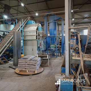 For Sale: Sawmill and pellet factory with all the equipment, factory and land.
