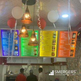 For Sale: Cafe located in a good locality receiving 60-70 customers per day.