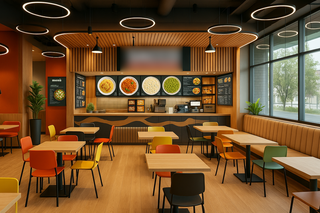 Upcoming non-operational Italian fast food restaurant, set to specialize in authentic Italian pasta.