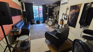 Batumi-based music studio and event venue providing recording, dance, and event space rental services.