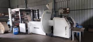 Eco-friendly paper bag business for sale: 25-30 loyal customers, immediate operations, quality machinery.