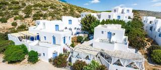 Established 18-room seaside hotel with restobar on Sikinos Island, Greece, operating for 35 years.