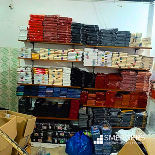 Opportunity to acquire a Kollam-based wholesale apparel business with a diverse product range.