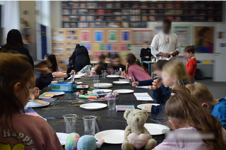 Business supporting schools, youth organizations, parents in bridging the gap between traditional and modern learning.