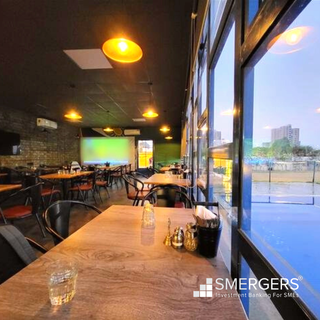 For Sale: Excellent indoor & outdoor resto cafe with swimming pool and lawn-facing view.