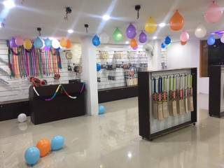 Sports products and accessories selling on various e-commerce websites & have own retail outlet.