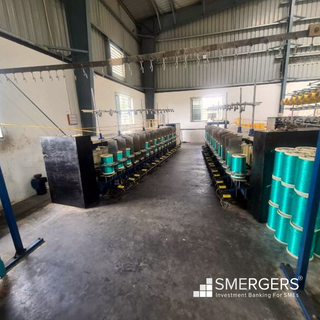 For Sale: Plastic rope manufacturing business with own factory unit with 5MT daily production capacity.