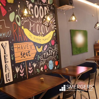 Newly established café (QSR) for sale with a monthly capacity of 450+ orders.