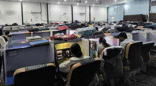 Full sale opportunity for a library catering to competitive exam students near coaching institutes.