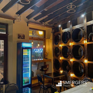 For Sale: Lebanese-style pizzeria near Marjanishvilli, with 20 customers daily and potential for growth.