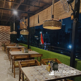 Fully equipped pan Asian and American award-winning restaurant with INR 15 lakh average monthly sales.