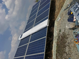 Manufacturer of autonomous cleaning robot for solar plants that is energy independent and water free.