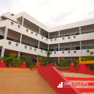 Non-operational matriculation school up to 12th standard for sale with land and buildings.