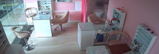 For Sale: Nail salon located in a corner shop that receives 3-4 customers daily.