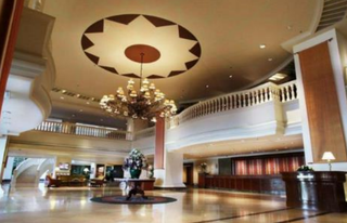 Non-operational 5-star hotel with 492 rooms in Melaka, Malaysia.