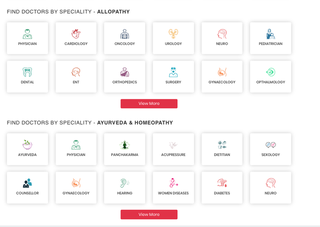 Complete healthcare solution website & app with 200+ bookings / month, working in 50 cities.