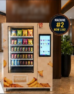 Automated vending machine startup offering convenient retail access with scalable growth potential, seeks funding.