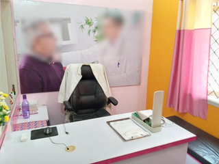 Multispecialty Corporate Homeopathic clinic in Davanagere, Karnataka for sale.