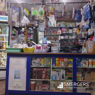 4 year old stationery store on Kalkere Road, receives 50+ customers daily with good income.