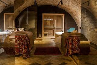 Successful, 17-year-old spa in Vilnius Old Town offering luxury, organic treatments to affluent clientele.
