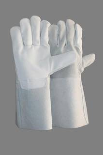 Well established firm manufacturing industrial safety leather gloves for a big brand.