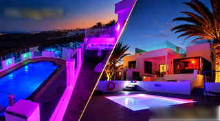 Luxury holiday villas in Lanzarote with established rental business, tourism licenses, brand, and operating infrastructure.