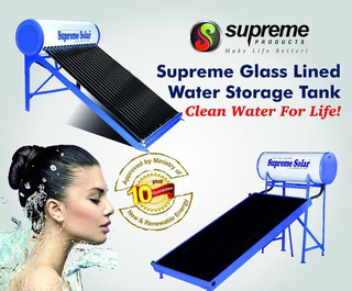 Bangalore based store located on a main road, selling solar products and kitchen appliances.