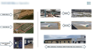 Aquaculture business with a dedicated nursery and water treatment plant, supplying shrimp to international markets.