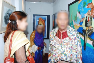 Established artist, with an art gallery based in Kolkata, seeking a loan for marketing.