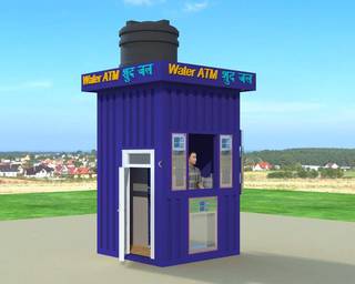 Water vending machine company that aims to offer drinking water at rock bottom prices.