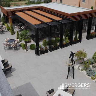 North Macedonia based luxury hotel & restaurant located 1.5 kilometers from the main airport.
