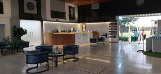 Cafe with a bakery serving American style coffee, Italian and continental cuisine at 3 different locations.